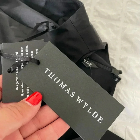 Thomas Wylde black studded carnivore thorn midi dress - Picture 7 of 11